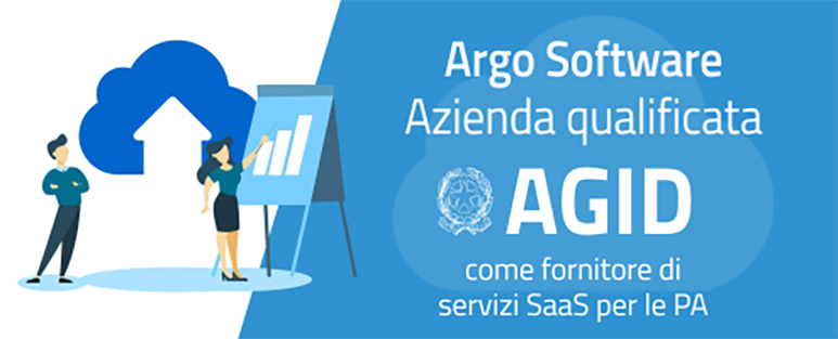Argo Software qualificata AGID come fornitore di servizi SaaS per le PA